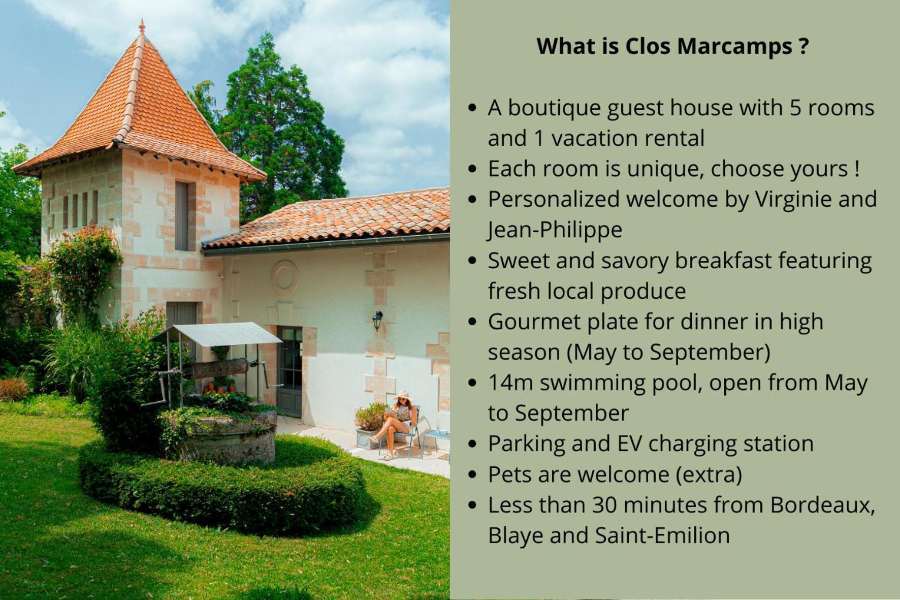 Clos Marcamps - Teritoria Prignac-et-Marcamps 외부 사진